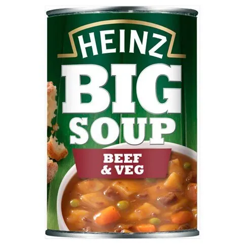 Heinz Big Soup Beef & Vegetable 400g
