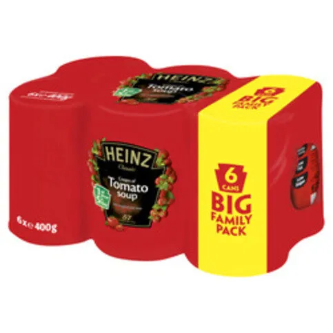 Heinz Cream of Tomato Soup 6 x 400g