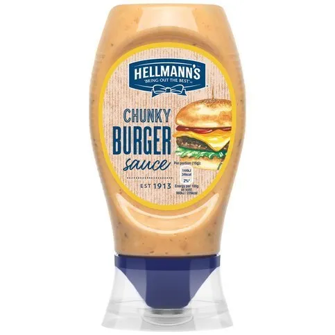 Hellmann's Chunky Burger Sauce 250ml