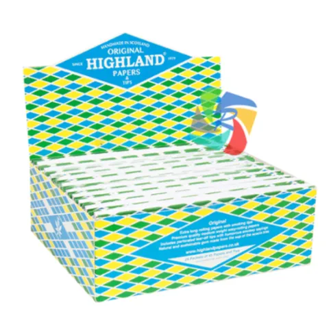 HIGHLAND PAPERS DOUBLE DEC (BLUE & YELLOW)