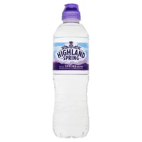 Highland Spring Still Water Sportca 500ml