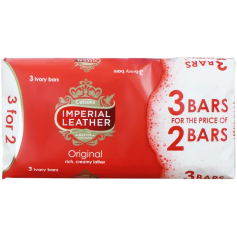 Imperial Leather Original Soap 3 Pack 100g