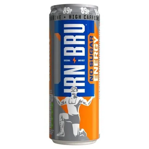 IRN-BRU Energy No Sugar 330ml