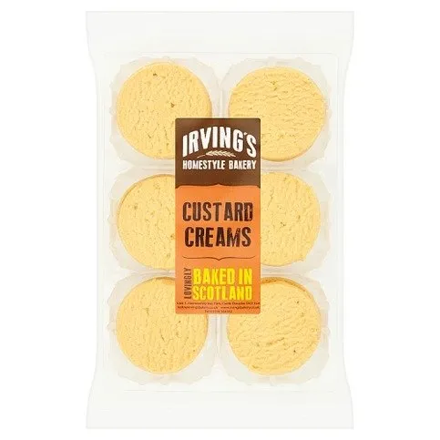 Irving's Homestyle Bakery Custard Creams 200g