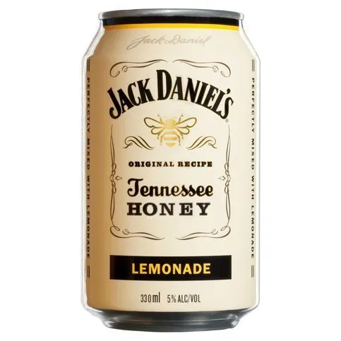 Jack Daniel's Tennessee Honey and Lemonade 330ml