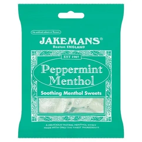 Jakemans Peppermint Menthol 100g