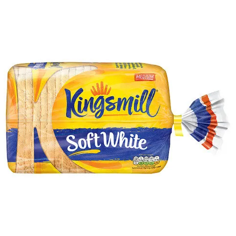 Kingsmill Soft White Bread Medium 800g