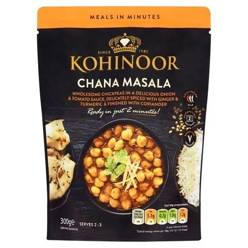 Kohinoor Chana Masala Meals in Minutes0h
