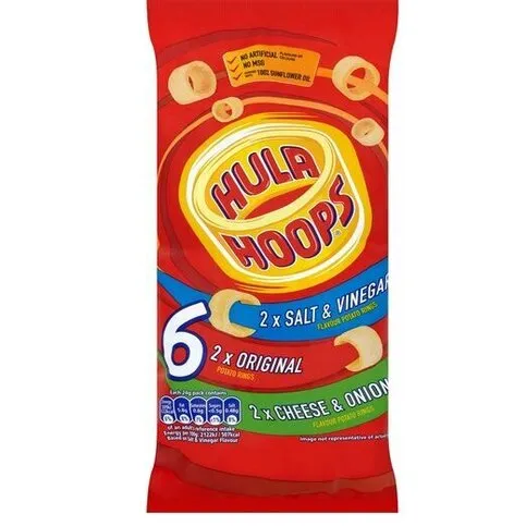 Hula Hoops Variety Multipack Crisps 6 Pack