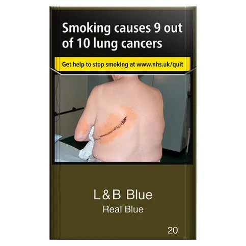 L&B Blue Real Blue 20 Pack - Cigarettes