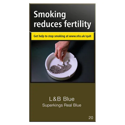 L&B Blue Superkings 20 Pack - Cigarettes