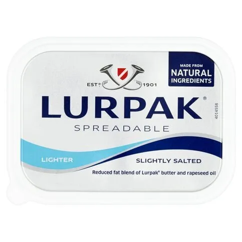 Lurpak Spreadable Lighter Slightly Salted 250g