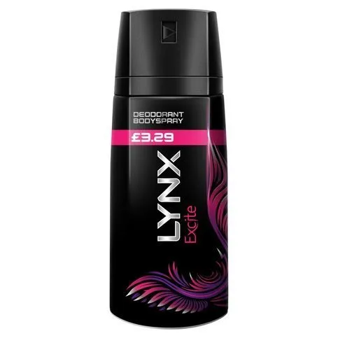 LYNX BODY SPRAY GOLD 150ML