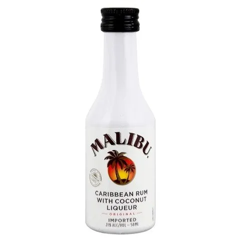 Malibu Original White Rum with Coconut Flavour Miniature 5cl