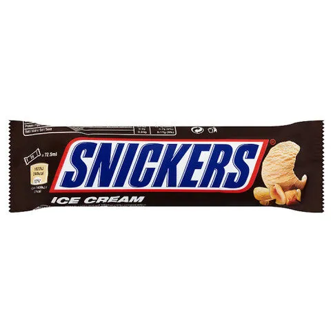 Snickers Ice Cream  72.5ml (167.2g)
