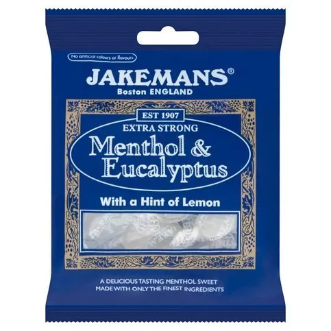 Jakemans Menthol & Eucalyptus 100g