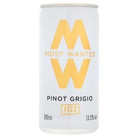 Most Wanted Pinot Grigio Fizz 200ml
