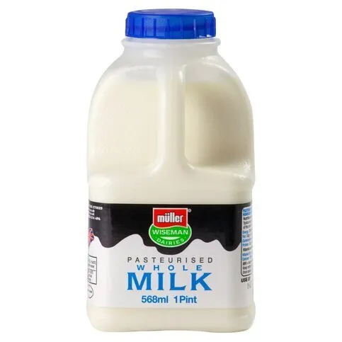 Muller Wiseman Whole Milk 568ml [SMALL BLUE JUG]
