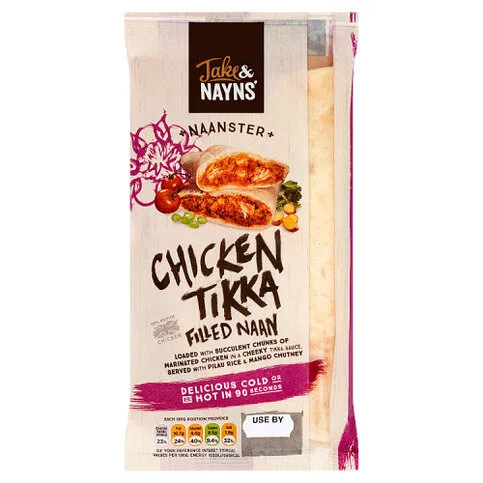 Naanster Chicken Tikka Filled Naan 185g