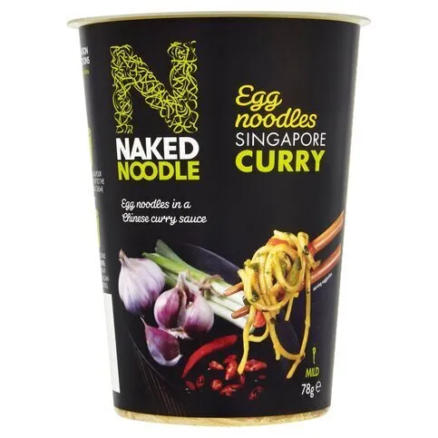 NAKED NDL S/PORE CURRY 78G