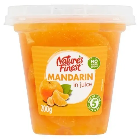Nature's Finest Mandarin in Juice 200g