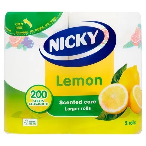 Nicky 2 Lemon Kitchen Roll