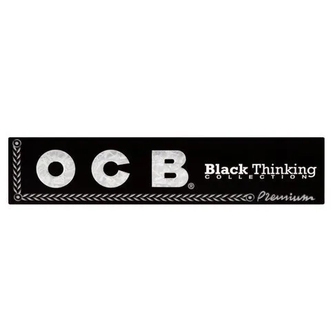 OCB Premium Slim Pack with tips(BLACK)