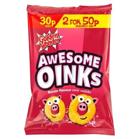 Awesome Oinks Crisps 25g
