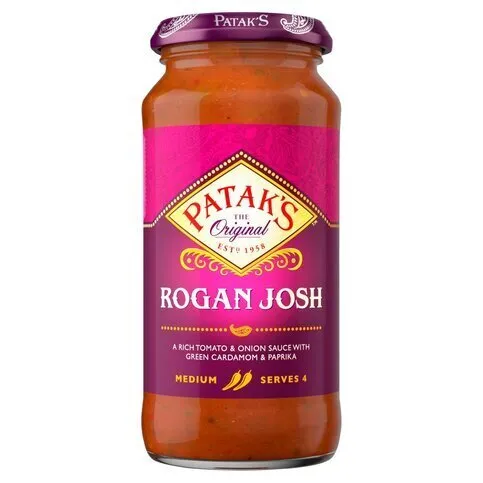 Patak's The Original Rogan Josh Cooking Sauce 450g