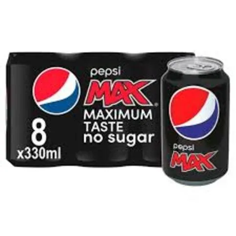 Pepsi Max 8 x 330ml