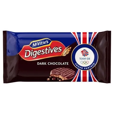 Mcvities Digestive Dark Choc Twin Pk 632g