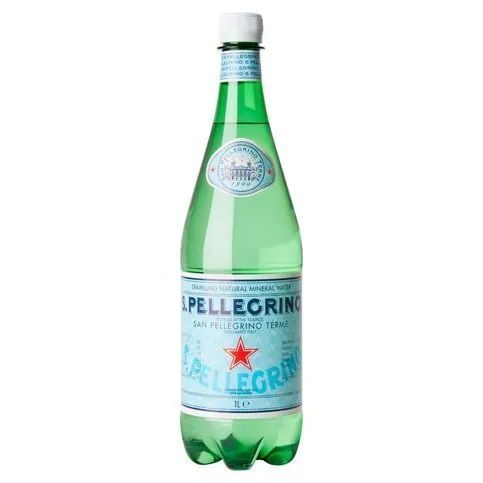 San Pellegrino Sparkling Natural Mineral Water 1L