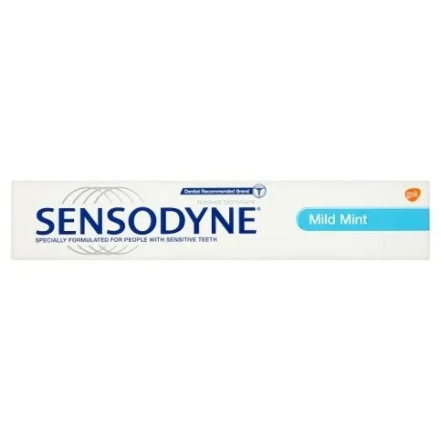 Sensodyne Sensitive Toothpaste Mild Mint 75ml