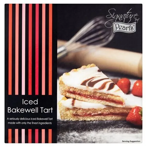 Signatures Pearls Iced Bakewell Tart
