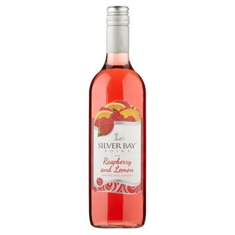 Silver Bay Point with Raspberry and Lemon 75cl