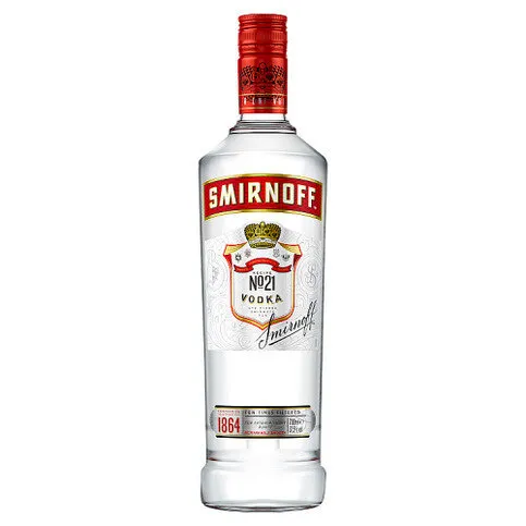 #Smirnoff Red Label Vodka. 70CL