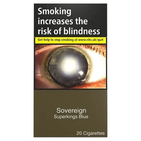 Sovereign Super Kings Blue 20 Cigarettes