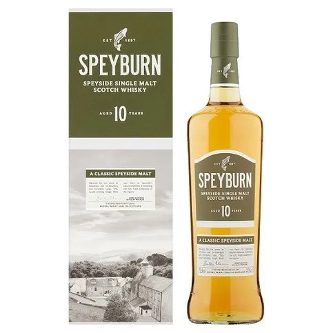 Speyburn Aged 10 Year Old Single Malt Scotch Whisky 70cl