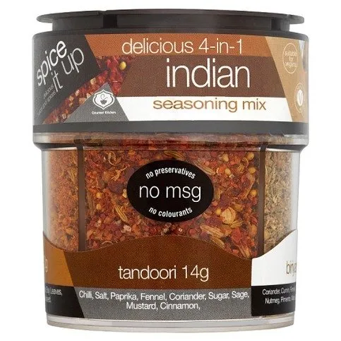 Gourmet Kitchen Spice It Up 4-in-1 Indian Seasoning Mix
