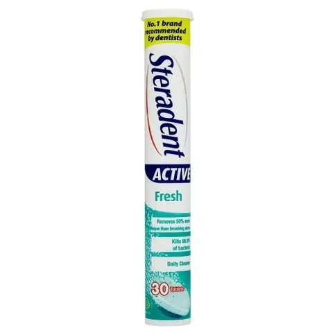 Steradent Active Fresh 30 Tablets