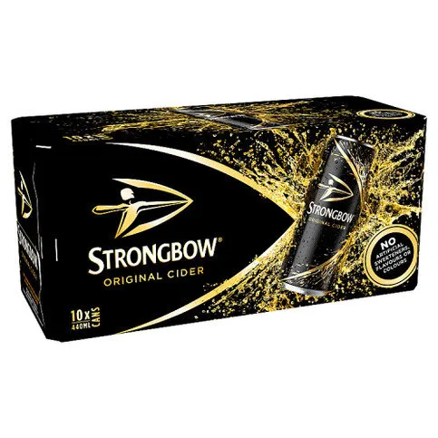 Strongbow 10pk Can 440ml