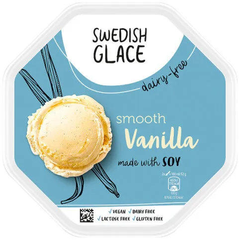 Swedish Glace Tub Vanilla 750ML
