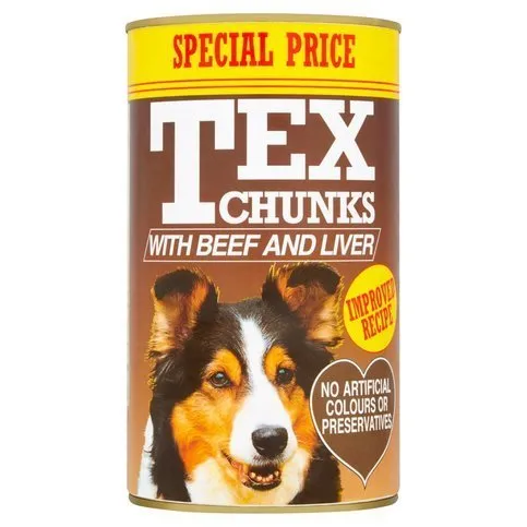 Tex Chunks With Beef & Liver 1.2kg