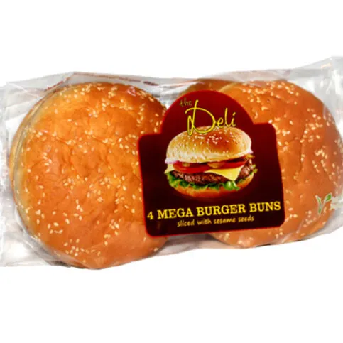 The Deli Burger Buns 4 Pack