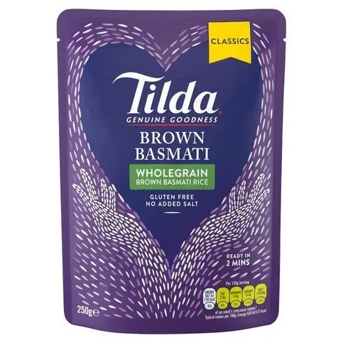 Tilda Wholegrain Basmati Rice 250g