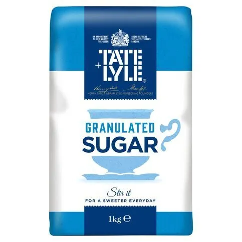 TATE & LYLE GRANULATED SUGAR 1KG