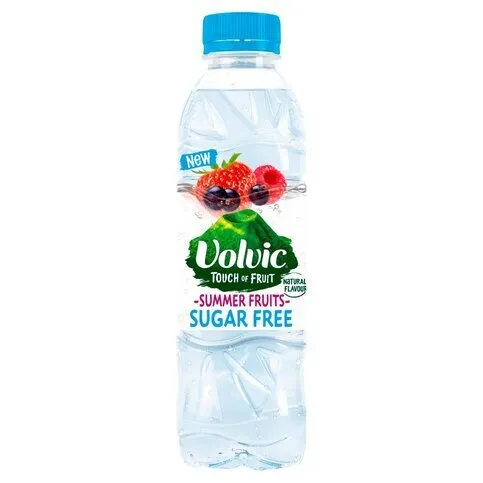Volvic Touch of Fruit Sugar Free Summer Fruits Natural Flavoured Water 500ml