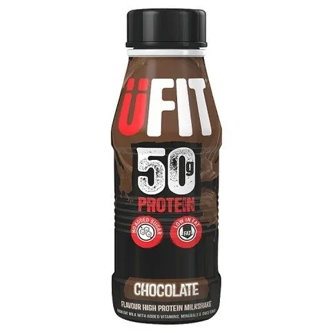Ufit Chocolate Flavour High Protein Milkshake 500ml