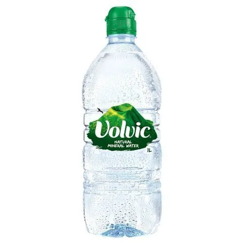 VOLVIC MINERAL WATER SPORTS CAP 1LTR