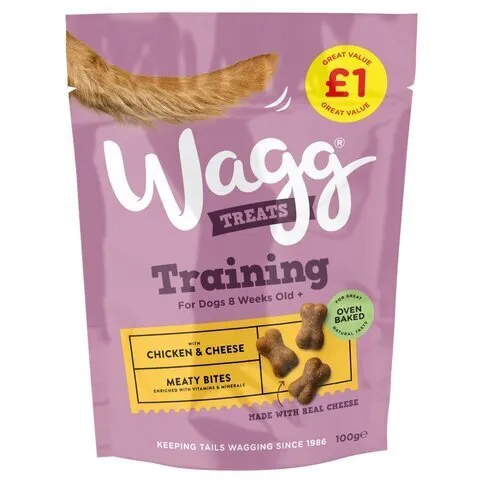 Wagg Chicken & Cheese Training Treats 100g